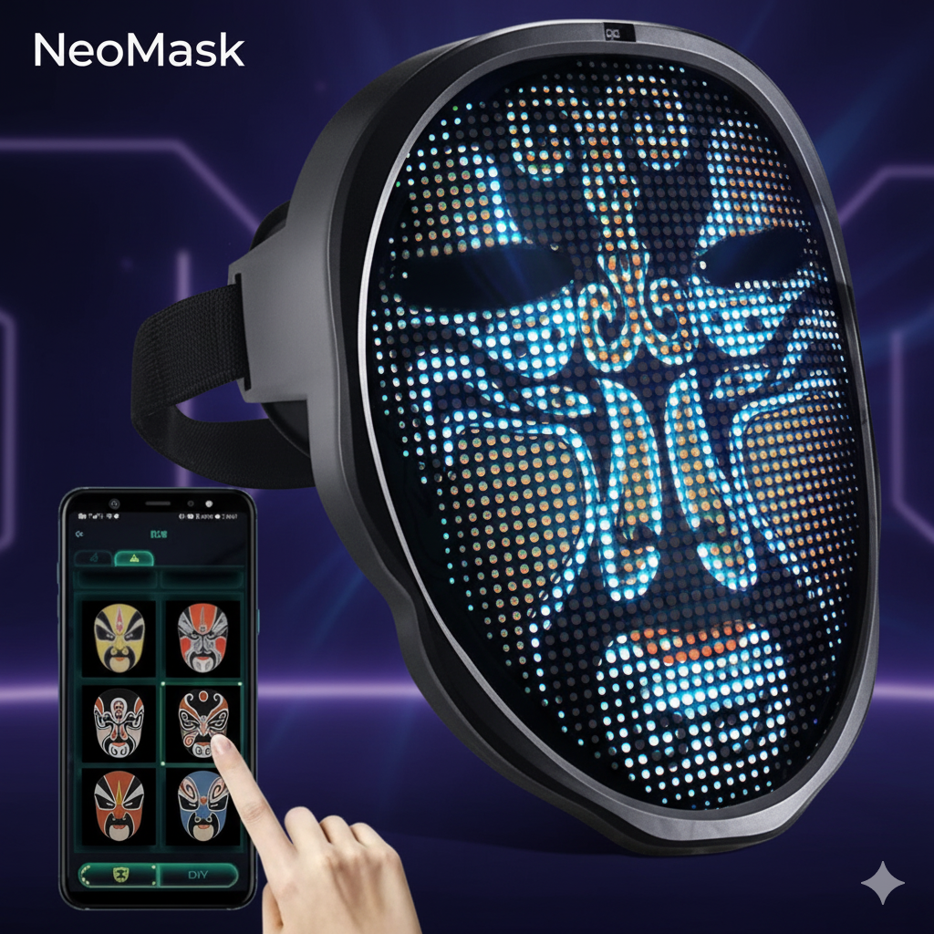 Máscara LED Inteligente NEOMASK